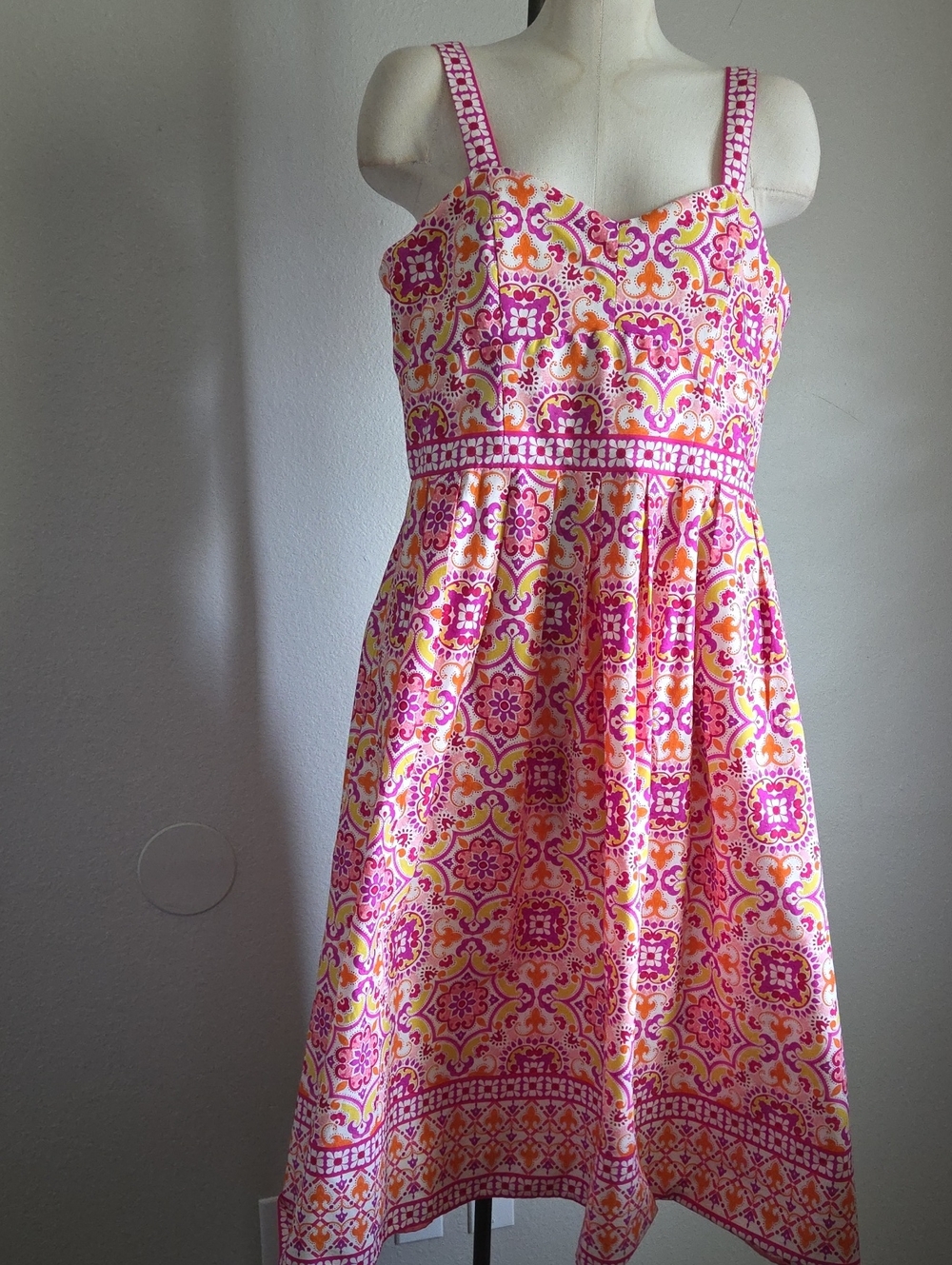 Maison Tara Floral Printed Sundress